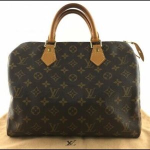 Authentic Louis Vuitton Speedy 30 Hand Bag
